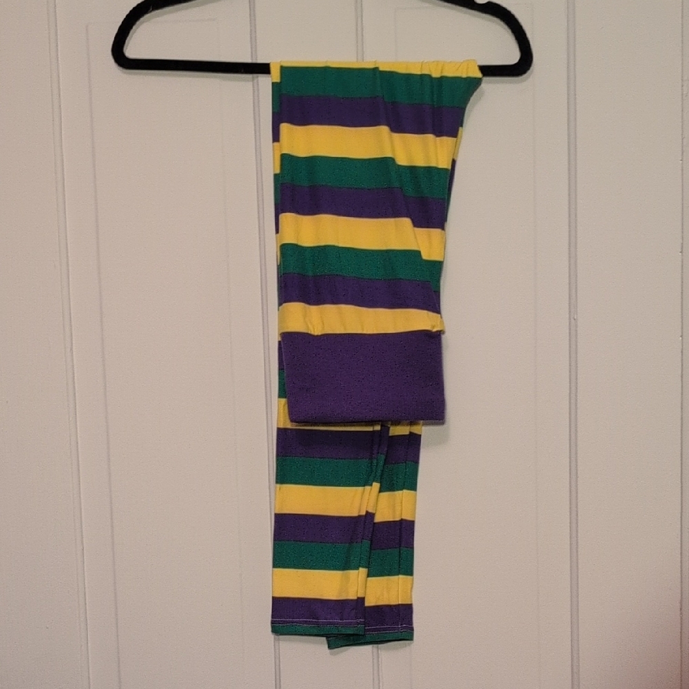 Nola Multicolor Striped Leggings